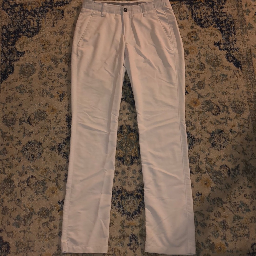 Under Armour White Golf Pants